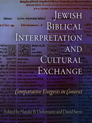 cover image of Jewish Biblical Interpretation and Cultural Exchange